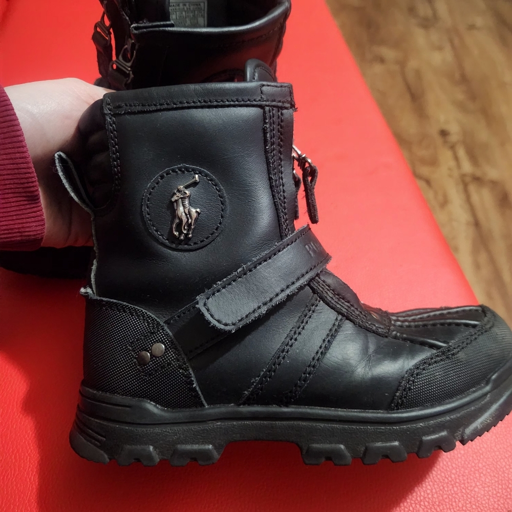 Black Kids Boots